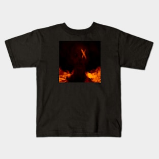 The devil all the time | Painting | Handraw | Watercolor Kids T-Shirt